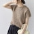 SHIPS Colors:〈手洗い可能〉フェザー クルーネック 2WAY ニット◇