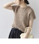 SHIPS Colors:〈手洗い可能〉フェザー クルーネック 2WAY ニット◇