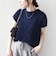 SHIPS Colors:〈手洗い可能〉フェザー クルーネック 2WAY ニット◇