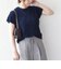 SHIPS Colors:〈手洗い可能〉フェザー クルーネック 2WAY ニット◇