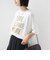 【SHIPS別注】81BRANCA: 5分袖 ロゴ・フォト TEE