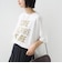 【SHIPS別注】81BRANCA: 5分袖 ロゴ・フォト TEE