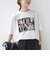 【SHIPS別注】81BRANCA: 5分袖 ロゴ・フォト TEE