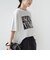 【SHIPS別注】81BRANCA: 5分袖 ロゴ・フォト TEE
