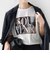 【SHIPS別注】81BRANCA: 5分袖 ロゴ・フォト TEE