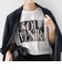 【SHIPS別注】81BRANCA: 5分袖 ロゴ・フォト TEE