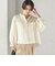 【実力派ベーシック】〈手洗い可能〉プリシュランク ツイル ショート シャツ 羽織