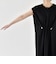 quaranciel:〈洗濯機可能〉ライト ポンチ ドロスト フレンチスリーブ ワンピース