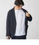 【WEB限定】SHIPS:〈汗染みが目立ちにくい〉カノコ  ワンポイント Tシャツ