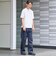 【WEB限定】SHIPS:〈汗染みが目立ちにくい〉カノコ  ワンポイント Tシャツ