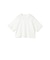 フラワー モチーフ カットワーク レース ショート スリーブ TEE
