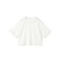 フラワー モチーフ カットワーク レース ショート スリーブ TEE