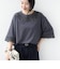 フラワー モチーフ カットワーク レース ショート スリーブ TEE