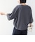 フラワー モチーフ カットワーク レース ショート スリーブ TEE