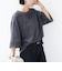 フラワー モチーフ カットワーク レース ショート スリーブ TEE