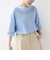 フラワー モチーフ カットワーク レース ショート スリーブ TEE