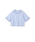 フラワー モチーフ カットワーク レース ショート スリーブ TEE