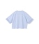 フラワー モチーフ カットワーク レース ショート スリーブ TEE