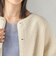 《一部予約》【一部WEB限定】〈手洗い可能〉ボア フリース リバーシブル ノーカラー コート