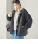 《一部予約》【一部WEB限定】〈手洗い可能〉ボア フリース リバーシブル ノーカラー コート