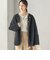 《一部予約》【一部WEB限定】〈手洗い可能〉ボア フリース リバーシブル ノーカラー コート