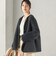《一部予約》【一部WEB限定】〈手洗い可能〉ボア フリース リバーシブル ノーカラー コート