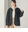 《一部予約》【一部WEB限定】〈手洗い可能〉ボア フリース リバーシブル ノーカラー コート