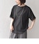 SHIPS Colors:〈接触冷感・手洗い可能〉クールタッチ シアーコンビ ハーフスリーブ トップス◇