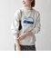 【SHIPS any別注】THE KNiTS:〈洗濯機可能〉ロゴ プリント スウェット 26AW