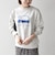 【SHIPS any別注】THE KNiTS:〈洗濯機可能〉ロゴ プリント スウェット 26AW