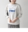【SHIPS any別注】THE KNiTS:〈洗濯機可能〉ロゴ プリント スウェット 26AW