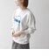 【SHIPS any別注】THE KNiTS:〈洗濯機可能〉ロゴ プリント スウェット 26AW