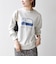 【SHIPS any別注】THE KNiTS:〈洗濯機可能〉ロゴ プリント スウェット 26AW
