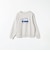 【SHIPS any別注】THE KNiTS:〈洗濯機可能〉ロゴ プリント スウェット 26AW