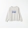 【SHIPS any別注】THE KNiTS:〈洗濯機可能〉ロゴ プリント スウェット 26AW