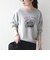 【SHIPS any別注】THE KNiTS:〈洗濯機可能〉ロゴ プリント スウェット 26AW