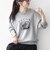 【SHIPS any別注】THE KNiTS:〈洗濯機可能〉ロゴ プリント スウェット 26AW