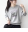 【SHIPS any別注】THE KNiTS:〈洗濯機可能〉ロゴ プリント スウェット 26AW