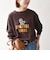 【SHIPS any別注】THE KNiTS:〈洗濯機可能〉ロゴ プリント スウェット 26AW