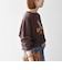 【SHIPS any別注】THE KNiTS:〈洗濯機可能〉ロゴ プリント スウェット 26AW