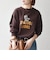 【SHIPS any別注】THE KNiTS:〈洗濯機可能〉ロゴ プリント スウェット 26AW