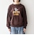 【SHIPS any別注】THE KNiTS:〈洗濯機可能〉ロゴ プリント スウェット 26AW