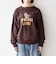 【SHIPS any別注】THE KNiTS:〈洗濯機可能〉ロゴ プリント スウェット 26AW