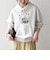 【SHIPS any別注】THE KNiTS:〈洗濯機可能〉ロゴ プリント フーディー 26AW