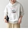 【SHIPS any別注】THE KNiTS:〈洗濯機可能〉ロゴ プリント フーディー 26AW