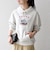 【SHIPS any別注】THE KNiTS:〈洗濯機可能〉ロゴ プリント フーディー 26AW