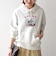 【SHIPS any別注】THE KNiTS:〈洗濯機可能〉ロゴ プリント フーディー 26AW