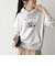 【SHIPS any別注】THE KNiTS:〈洗濯機可能〉ロゴ プリント フーディー 26AW
