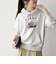 【SHIPS any別注】THE KNiTS:〈洗濯機可能〉ロゴ プリント フーディー 26AW