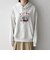 【SHIPS any別注】THE KNiTS:〈洗濯機可能〉ロゴ プリント フーディー 26AW